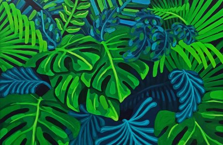 URBAN JUNGLE o6, 100x80 cm, acrylic on canvas